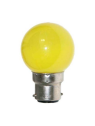 Sphérique Incandescence B22 15W Jaune