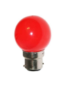 Sphérique Incandescence B22 15W Rouge