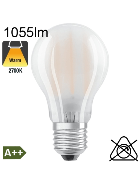 Standard Dépolie LED E27 1055lm 2700K