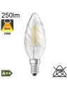 Flamme torsadée LED E14 250lm 2700K