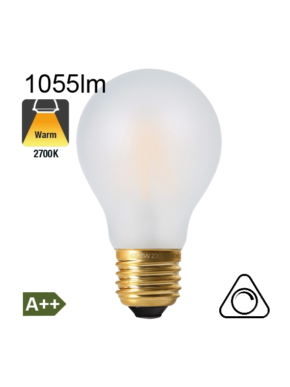 Standard Dépolie LED E27 1055lm 2700K Dimmable