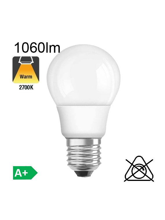 Standard LED E27 1060lm 2700K