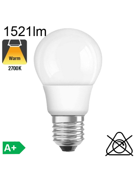 Standard LED E27 1521lm 2700K