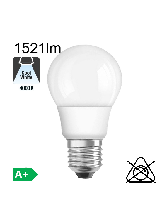 Standard LED E27 1521lm 4000K