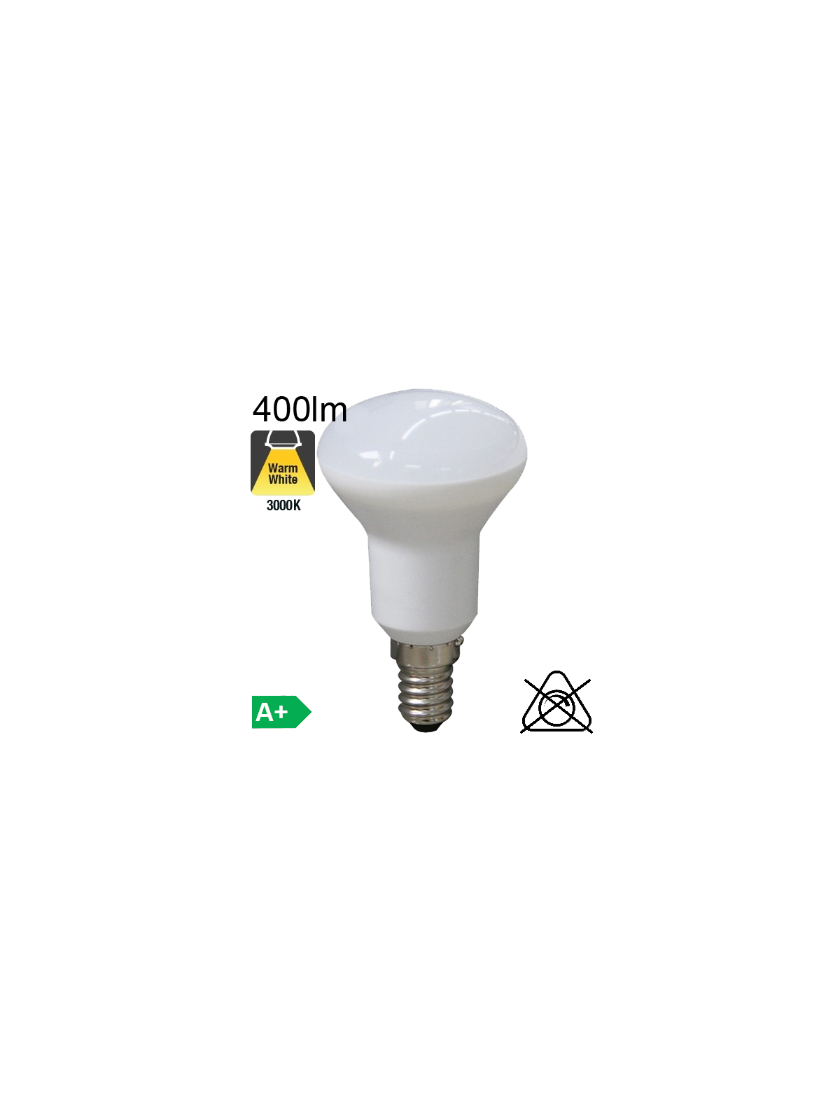 Spot R50 LED E14 400lm 3000K