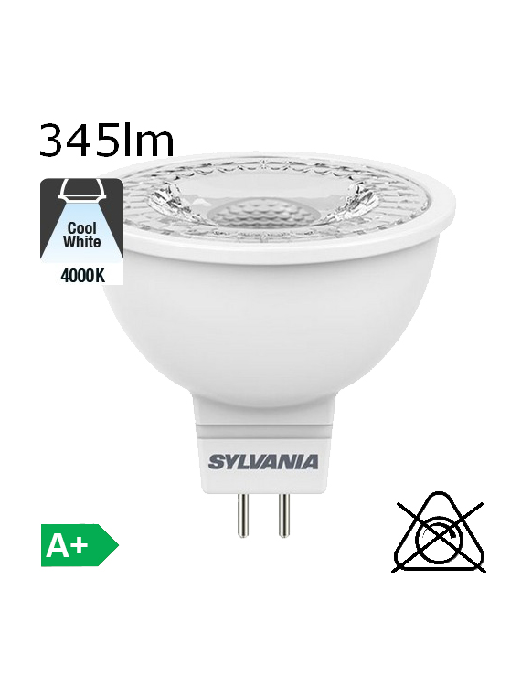 MR16 LED GU5.3 345lm 4000K 36°