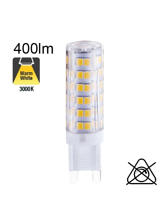 G9 LED 400lm 3000K