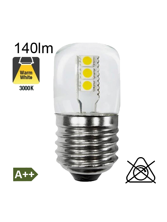 Veilleuse LED E27 140lm 3000K