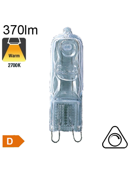 G9 Halogène 33W 230V 370lm