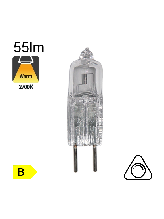 G4 Halogène 5W 12V 55lm