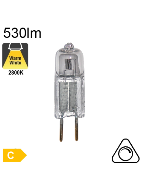 GY6.35 Halogène  35W 12V 530lm