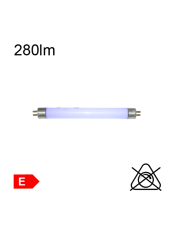 Mini-Tube Anti-Insectes Fluo  T5 Ø16 6W 280lm