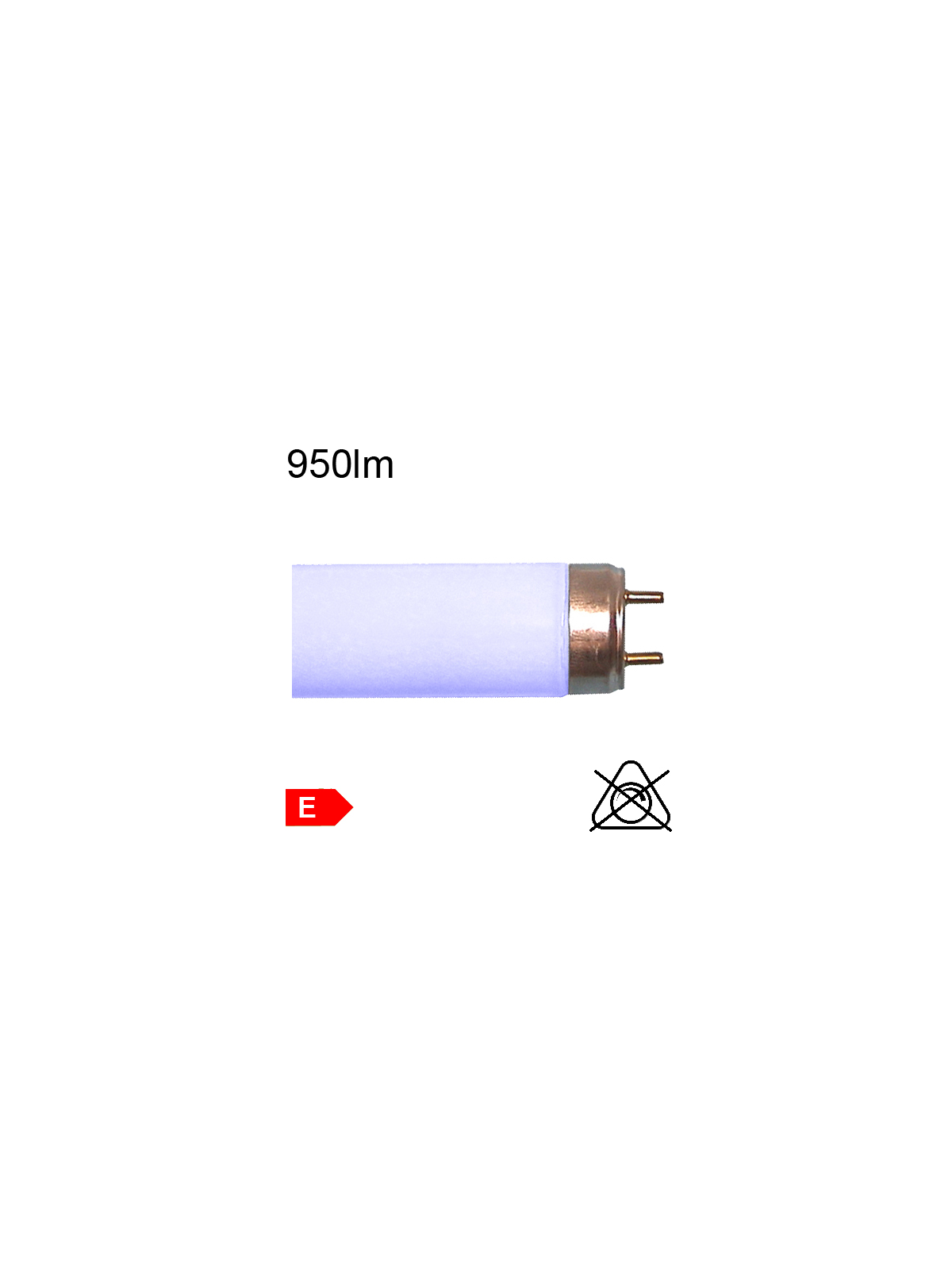 Tube Anti-Insectes Fluo T8 Ø26 15W 950lm