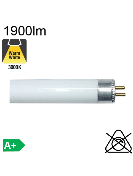 Lot de 20 Tubes led T5 Ø16 21W 1900lm 3000K