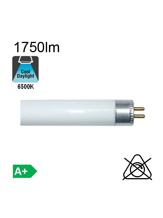 Lot de 25 Tubes led T5 Ø16 24W 1750lm 6500K