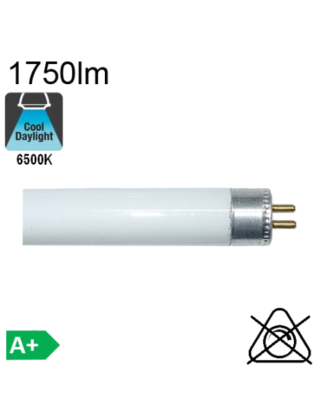 Lot de 25 Tubes led T5 Ø16 24W 1750lm 6500K