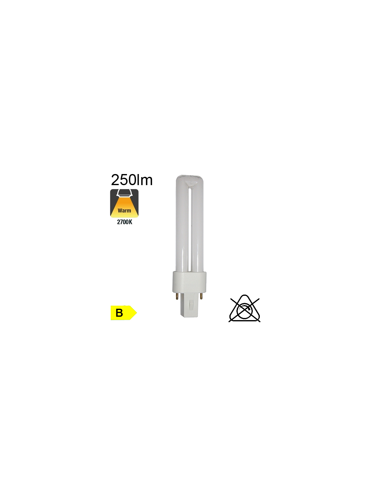 LED 3.5W 368lm - 830 Blanc Chaud | Équivalent 5W