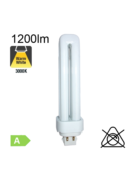 D/E LED LED 7W - 830 Blanc Chaud | Équivalent 18W