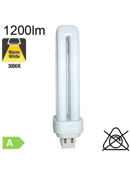 D/E LED LED 7W - 830 Blanc Chaud | Équivalent 18W