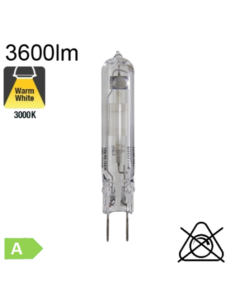 Tube Iodure Métallique G8.5 35W 3700lm 830