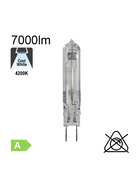 Tube Iodure Métallique G8.5 70W 6800lm 942