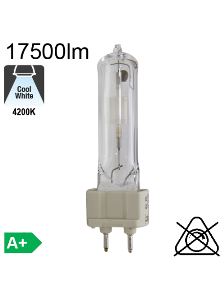 Tube Iodure Métallique G12 150W 17500lm 942 Brûleur Céramique