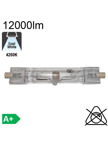 Tube Iodure Métallique Rx7s 150W 12000lm 842