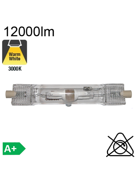 Tube Iodure Métallique Rx7s 150W 12000lm 730