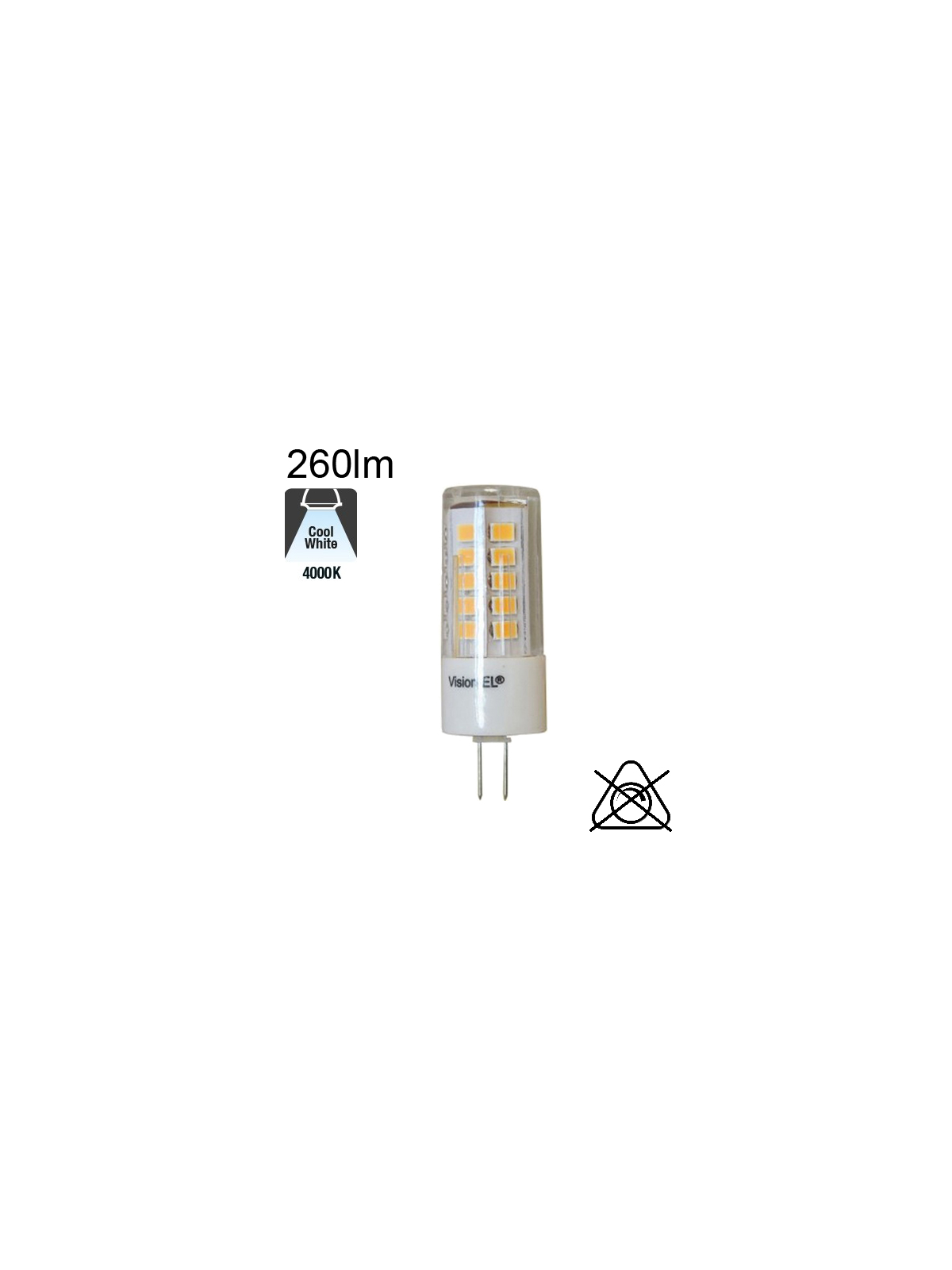 G4 LED 260lm 4000K