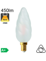 Flamme Géante Satinée LED E14 450lm 2700K