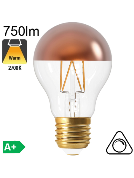 Standard Calotte Bronze Led E27 750lm 2700K Dimmable