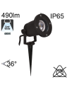 Projecteur sur Piquet Led IP65 6W 490lm 4000K GU10 Led Incluse