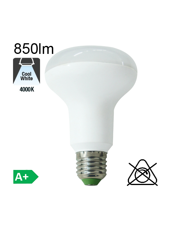 Spot R80 LED E27 850lm 4000K