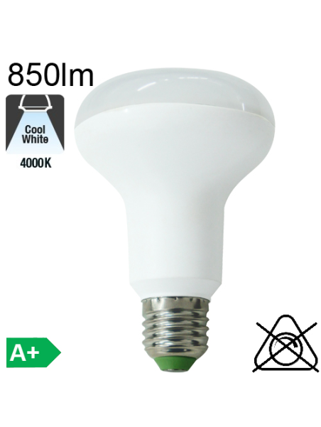 Spot R80 LED E27 850lm 4000K