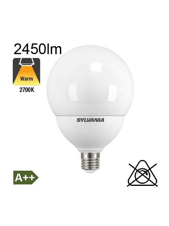 Globe LED Ø120 E27 2450lm 2700K