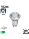 Spot LED GU10 750lm 4000K 36°