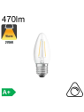 Flamme LED E27 470lm 2700K dimmable