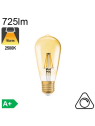 Edison Ambrée Led E27 725lm 2500K Dimmable