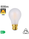 Standard Dépolie LED B22 806lm 2700K Dimmable