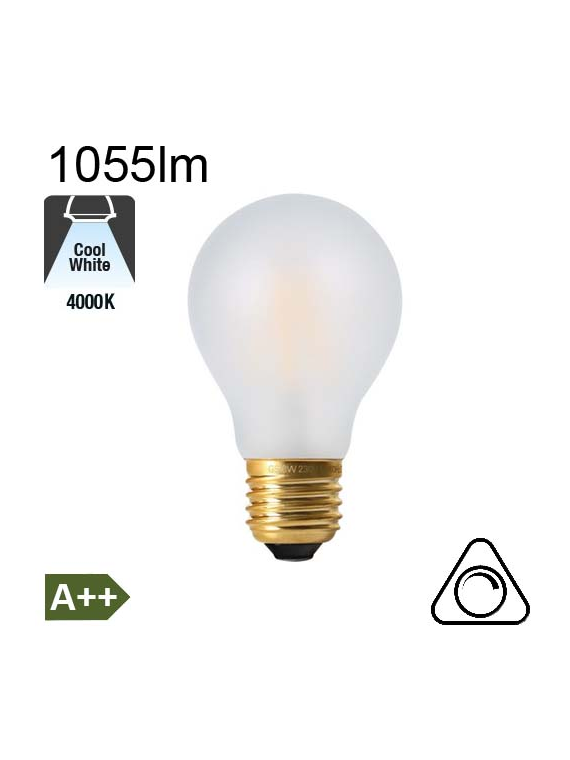 Standard Dépolie LED E27 1055lm 4000K Dimmable