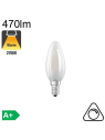 Flamme Dépolie LED E14 500lm 2700K Dimmable