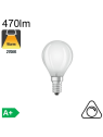 Sphérique Dépolie LED E14 470lm 2700K Dimmable