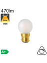 Sphérique Dépolie LED B22 470lm 2700K Dimmable