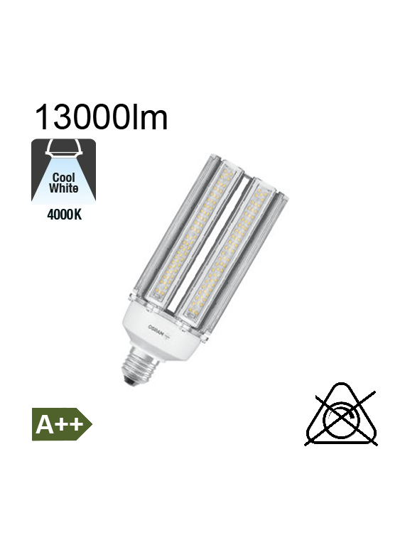 LED Très Fortes Puissances E40 13000lm 4000K