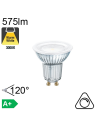 Spot LED GU10 575lm 3000K 120° Dimmable