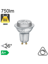 Spot LED GU10 750lm 3000K 36° Dimmable