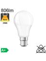 Standard LED B22 806lm 2700K 