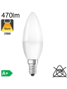 Flamme LED E14 470lm 2700K