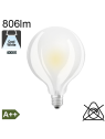 Globe Dépolie LED Ø95 E27 806lm 4000K