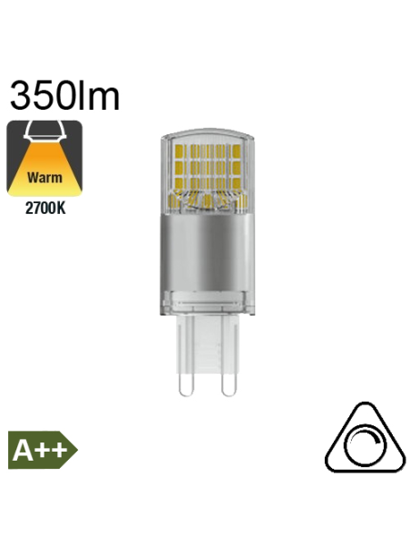 G9 LED 350lm 2700K Dimmable